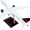 Boeing 787 9 Commercial Aircraft with Flaps Down Air Canada White with Black Tail Gemini 200 Series 1/200 Diecast Model Airplane GeminiJets G2ACA1058F