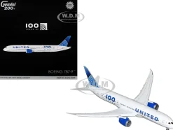 Boeing 787-9 Commercial Aircraft with Flaps Down