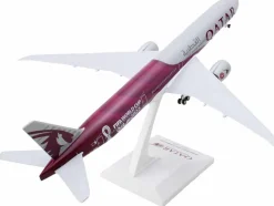 Boeing 777-300 Commercial Aircraft with Landing Gear 
