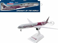 Boeing 777-300 Commercial Aircraft with Landing Gear 