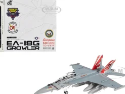 Boeing EA 18G Growler Aircraft VAQ 132 Scorpions United States Navy 1/72 Diecast Model JC Wings JCW-72-F18-017