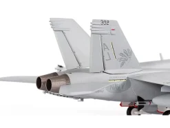 Boeing F/A-18E Super Hornet Aircraft "VFA-87 Golden Warriors, USS George H. W. Bush" (2017) United States Navy 1/72 Diecast Model by JC Wings