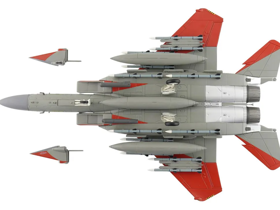 Boeing F-15SA (Saudi Advanced) Eagle Fighter Aircraft "12-1002, USAF Test Markings" (2018) Saudi Royal Air Force "Air Power Series" 1/72 Diecast Model by Hobby Master