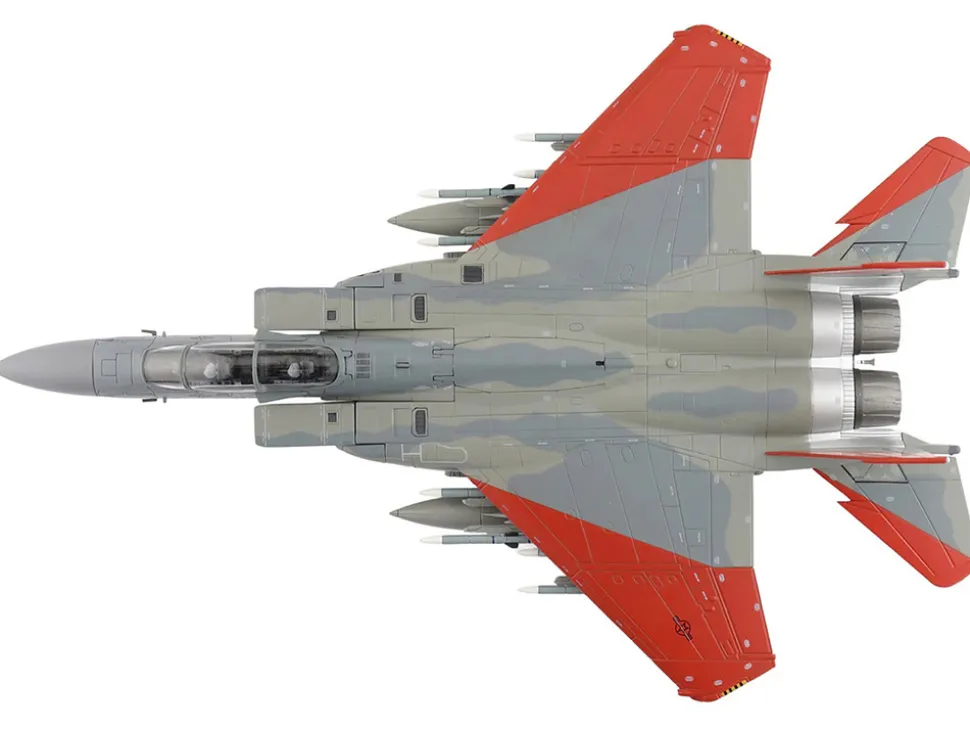 Boeing F-15SA (Saudi Advanced) Eagle Fighter Aircraft "12-1002, USAF Test Markings" (2018) Saudi Royal Air Force "Air Power Series" 1/72 Diecast Model by Hobby Master
