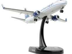 Boeing 737 800 Next Generation Commercial Aircraft United Airlines 1/300 Diecast Model Airplane Postage Stamp PS5815-4