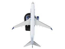 Boeing 737 800 Next Generation Commercial Aircraft United Airlines 1/300 Diecast Model Airplane Postage Stamp PS5815-4