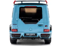 2021 Brabus Rocket 900 China Blue with Black Hood 1/43 Diecast Model Car by Solido