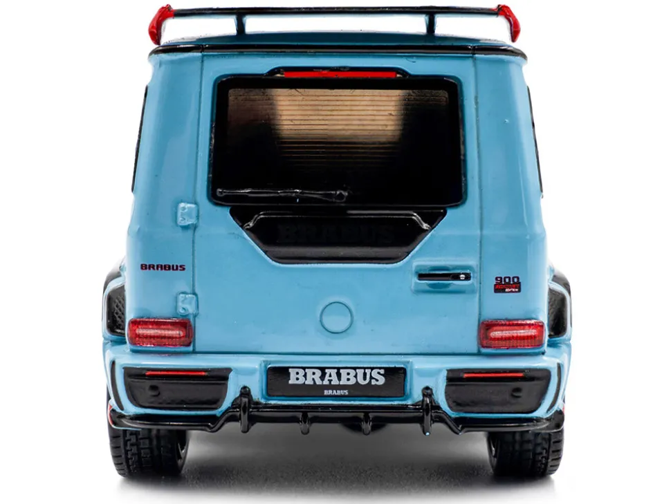 2021 Brabus Rocket 900 China Blue with Black Hood 1/43 Diecast Model Car by Solido