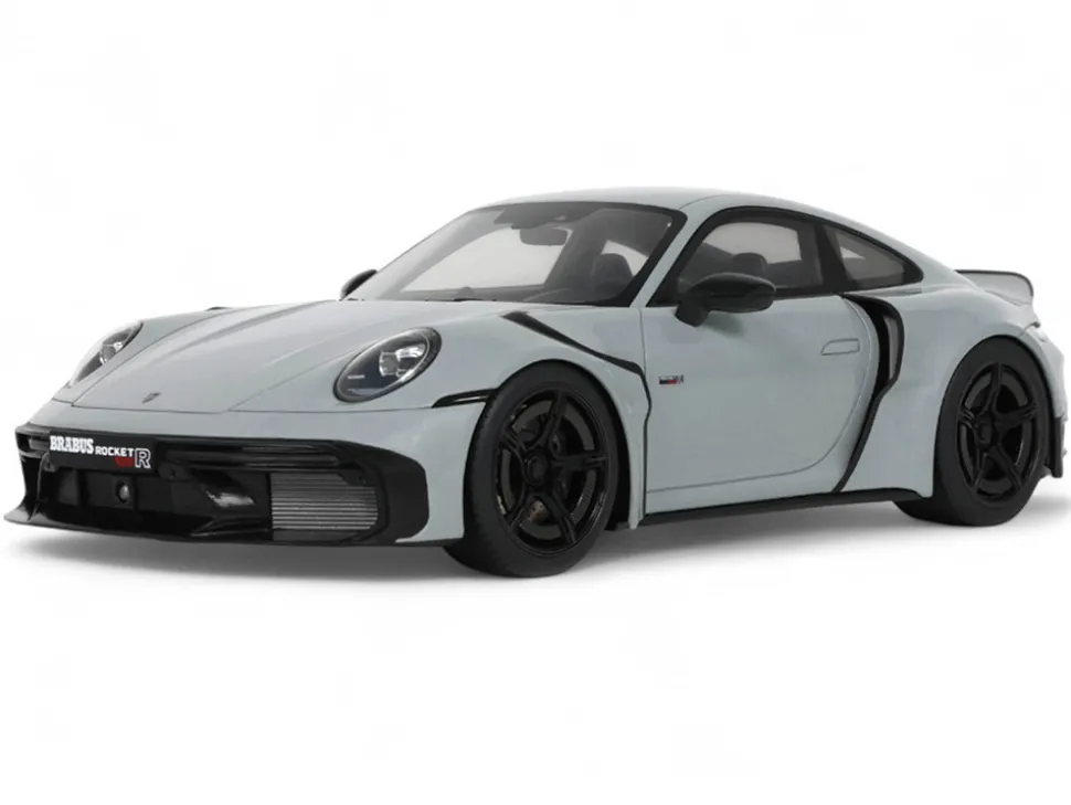 2023 Brabus Rocket-R Nardo Gray 1/18 Model Car by GT Spirit