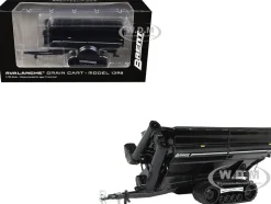 Brent 1398 Avalanche Grain Cart with Equalizer Tracks Black Metallic 1/64 Diecast Model by SpecCast
