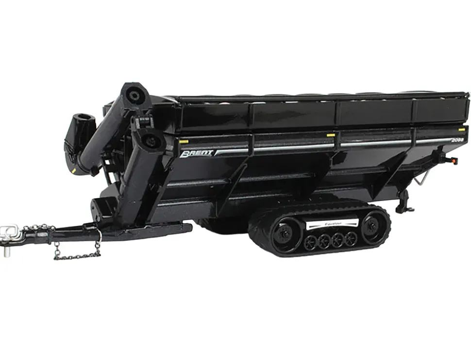 Brent 2098 Avalanche Grain Cart with Equalizer Tracks Black Metallic 1/64 Diecast Model by SpecCast