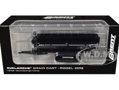Brent 2098 Avalanche Grain Cart with Equalizer Tracks Black Metallic 1/64 Diecast Model by SpecCast