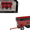 Brent 657Q Grain Train Wagon Red 1/64 Diecast Model SpecCast UBC035