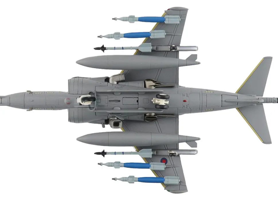 British Aerospace Harrier GR.9 Aircraft "ZD406, Royal Navy Strike Wing, RAF Station Cottesmore" (2009) British Royal Air Force/Navy "Air Power Series" 1/72 Diecast Model by Hobby Master