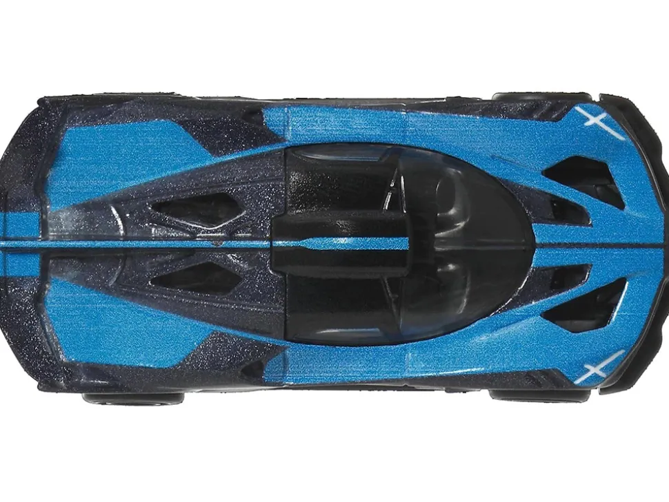 Bugatti Bolide Blue and Dark Blue Metallic "Euro Speed" Series Diecast Model Car by Hot Wheels