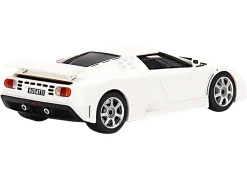 Bugatti EB110 Super Sport Bianco Monaco White 1/43 Model Car True Scale Miniatures TSM430673
