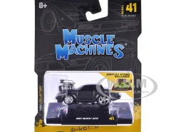 1987 Buick GNX Black Metallic 1/64 Diecast Model Car by Muscle Machines