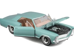 1965 Buick Riviera Gran Sport Light Blue Metallic "Special Edition" Series 1/26 Diecast Model Car by Maisto