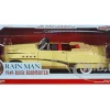 1949 Buick Roadmaster Convertible Charlie Babbitt's Yellow Red Interior Rain Man 1988 Movie 1/18 Diecast Model Car Greenlight 13616