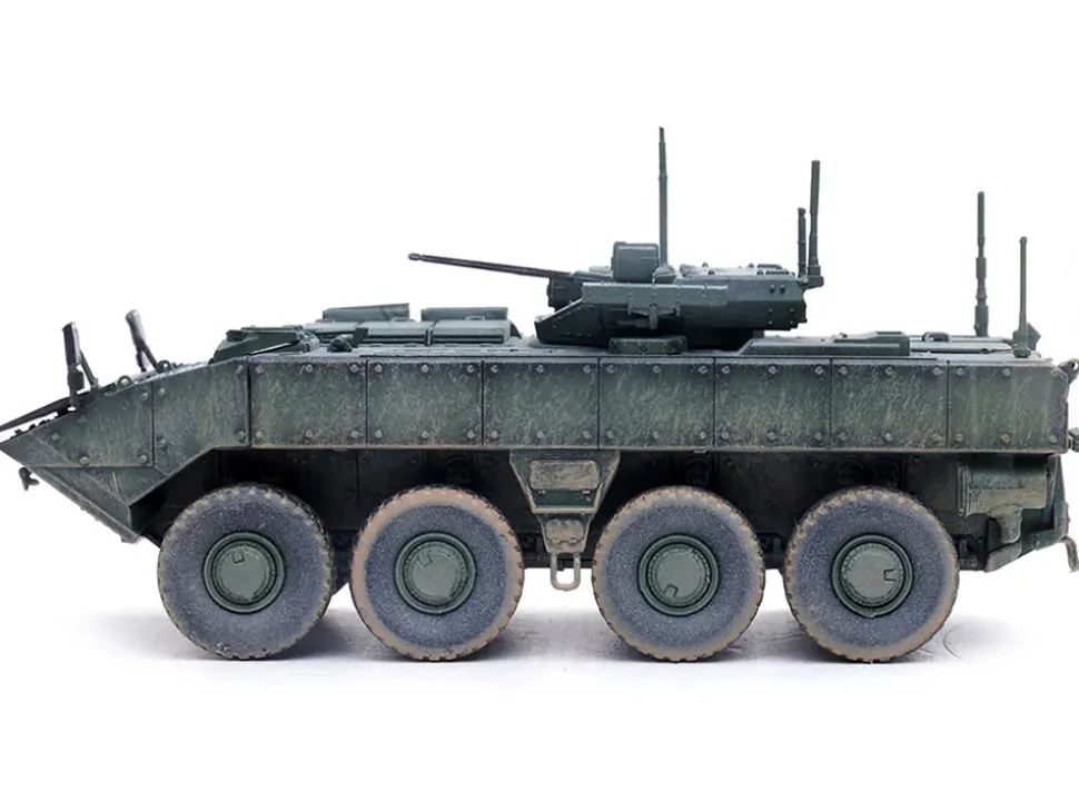 Bumerang (Object K-17) IFV (Infantry Fighting Vehicle) "Russian Army" Green Camouflage "Armor Premium" Series 1/72 Diecast Model by Panzerkampf