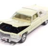 1976 Cadillac Coupe DeVille Phoenician Ivory "Luxury Cruisers" Series 1/64 Diecast Model Car by Auto World