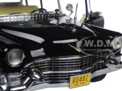 1955 Cadillac Fleetwood Series 60 Special Black The Godfather 1972 Movie 1/18 Diecast Model Car Greenlight 12949