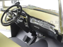 1955 Cadillac Fleetwood Series 60 Special Black The Godfather 1972 Movie 1/18 Diecast Model Car Greenlight 12949