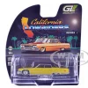 1971 Cadillac Sedan Deville Lowrider Gold Metallic with Black Top "California Lowriders" Series 7 1/64 Diecast Model Car by Greenlight
