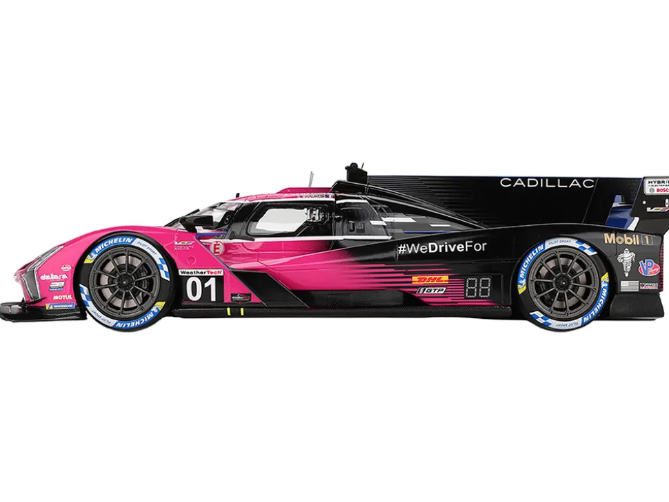 Cadillac V-Series.R #01 Sebastien Bourdais - Scott Dixon - Renger van der Zande "Cadillac Racing" Winner IMSA "Petit Le Mans" (2024) 1/18 Model Car by Top Speed