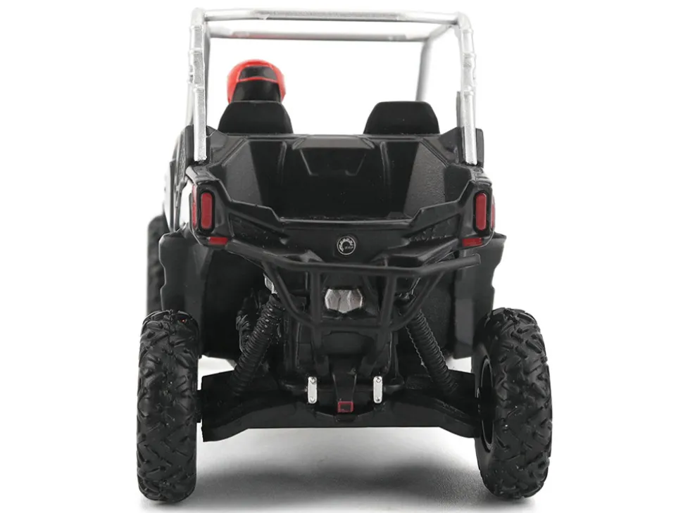 Can-Am Maverick Sport XXC 1000R Silver Metallic and Black with Driver Figure 1/32 Diecast Model by BRP Models