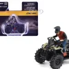 Can-Am Renegade X MR 1000R ATV Desert Tan with Driver Figure 1/32 Diecast Model by BRP Models