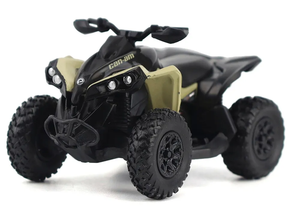 Can-Am Renegade X XC 1000R ATV Desert Tan with Driver Figure 1/32 Diecast Model by BRP Models