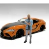 Car Meet 3 Figure 6 1/18 Scale Models American Diorama AD76331