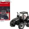 Case IH AFS Connect Magnum 400 RowTrac Demonstrator Half-Tracked Tractor Black Case IH Agriculture 1/64 Diecast Model ERTL TOMY 44298