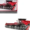 Case IH Axial-Flow AF11 Combine with 12-Row Corn Head and Draper Grain Head Red "Prestige Collection" Series 1/32 Diecast Model by ERTL TOMY