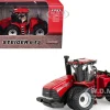Case IH Steiger 645 Tractor with Dual Wheels Red "Prestige Collection" "Case Agriculture" Series 1/64 Diecast Model by ERTL TOMY