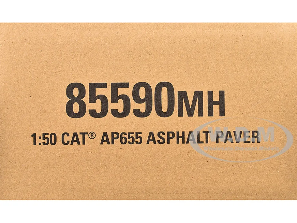 CAT Caterpillar AP655F Asphalt Paver Yellow "Core Classics" Series 1/50 Diecast Model by Diecast Masters