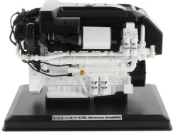 CAT Caterpillar C32B Marine Engine Replica High Line Series 1/12 Diecast Model Diecast Masters 85707