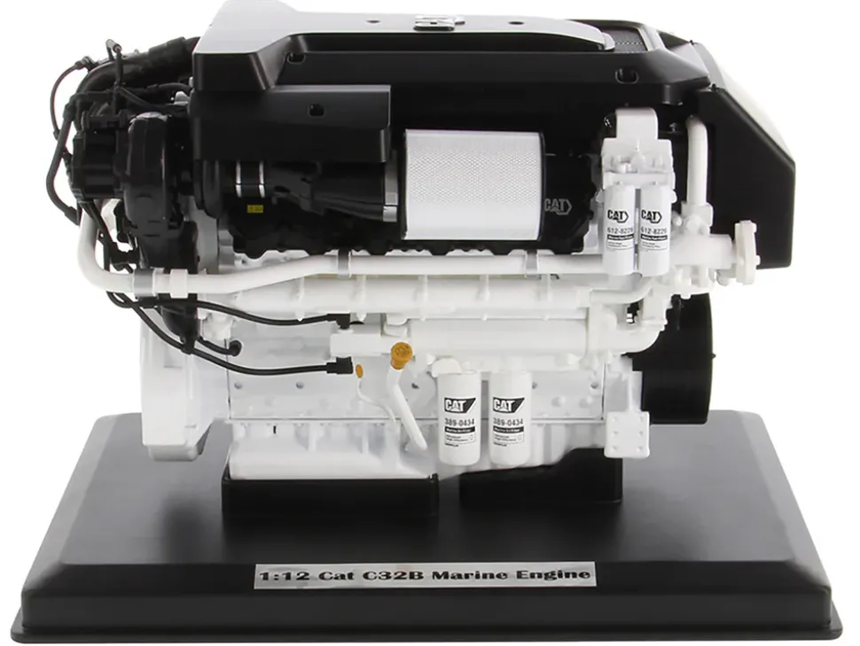 CAT Caterpillar C32B Marine Engine Replica High Line Series 1/12 Diecast Model Diecast Masters 85707