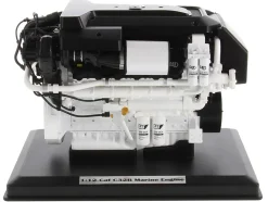 CAT Caterpillar C32B Marine Engine Replica High Line Series 1/12 Diecast Model Diecast Masters 85707