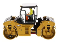 CAT Caterpillar CB-13 Tandem Vibratory Roller ROPS Roll Over Protective Structure and Operator High Line Series 1/50 Diecast Model Diecast Masters 85594