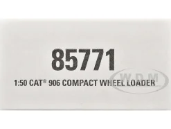 CAT Caterpillar 906 Compact Wheel Loader Yellow with Operator "High Line Series" 1/50 Diecast Model by Diecast Masters