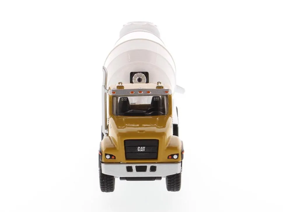 CAT Caterpillar CT681 Concrete Mixer Yellow White High Line Series 1/87 HO Diecast Model Diecast Masters 85512