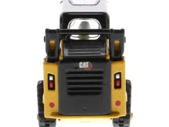 CAT Caterpillar 259D3 Compact Track Loader Work Tools Operator Yellow High Line Series 1/50 Diecast Model Diecast Masters 85677
