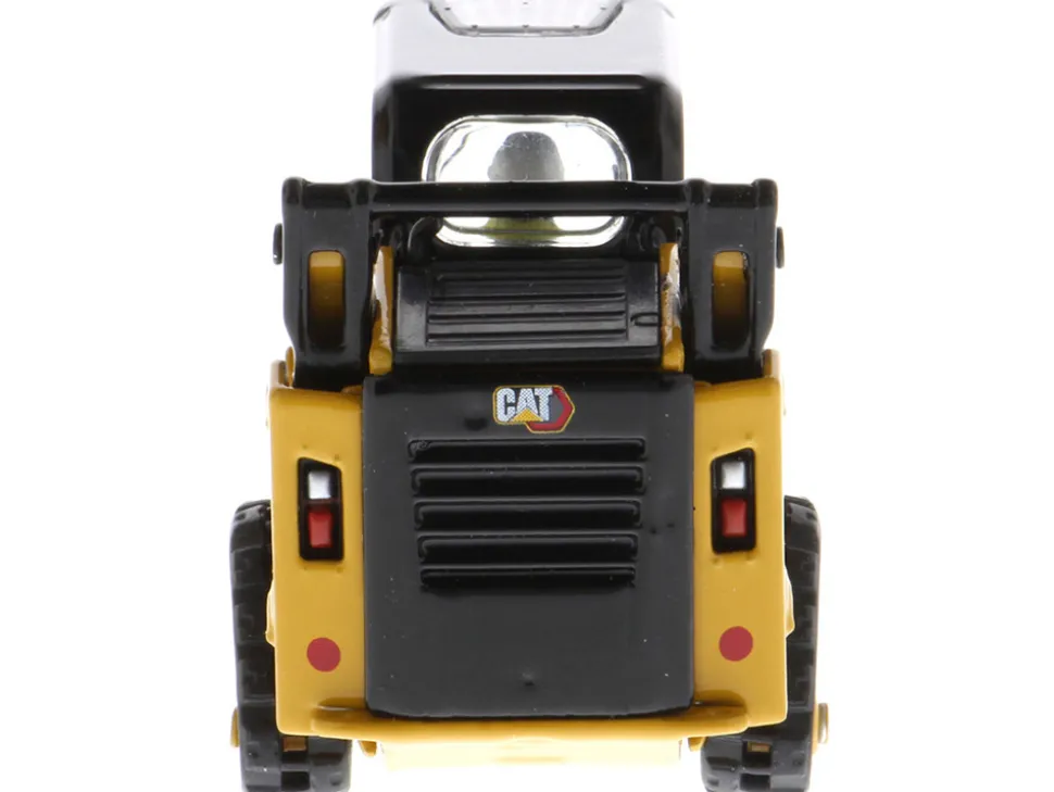CAT Caterpillar 259D3 Compact Track Loader Work Tools Operator Yellow High Line Series 1/50 Diecast Model Diecast Masters 85677