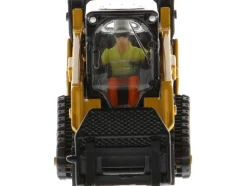 CAT Caterpillar 259D3 Compact Track Loader Work Tools Operator Yellow High Line Series 1/50 Diecast Model Diecast Masters 85677