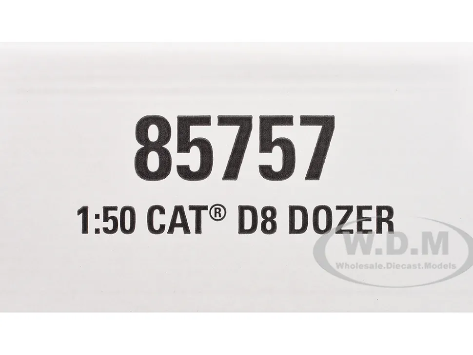 CAT Caterpillar D8 Track-Type Dozer (Standard Configuration) Yellow "High Line" Series 1/50 Diecast Model by Diecast Masters