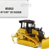 CAT Caterpillar D5 Track-Type Dozer Yellow Fine Grading Undercarriage Foldable Blade High Line Series 1/87 HO Diecast Model Diecast Masters 85953