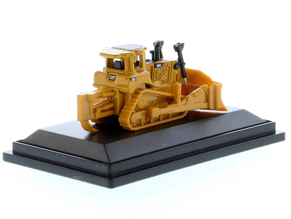 CAT Caterpillar D8T Track Type Tractor Yellow Micro Constructor Series Diecast Model Diecast Masters 85978DB