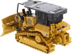 CAT Caterpillar D5 XR Fire Suppression Track Type Dozer Yellow High Line Series 1/50 Diecast Model Diecast Masters 85955